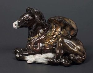 Golden Bronze Baby Pegasus by Windstone Editions