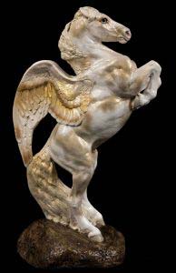Golden Cremello Male Pegasus by Windstone Editions