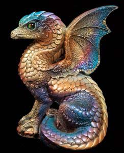 Golden Sunset Spectral Dragon by Windstone Editions