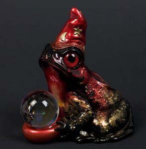 Hades Flame Frog Wizard by Windstone Editions