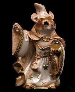 Harvest Pearl Mouse Wizard by Windstone Editions