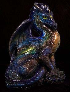 Indigo Forest Male Dragon #1 by Windstone Editions