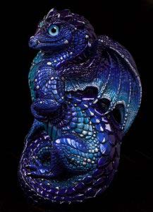 Indigo Ice Young Dragon by Windstone Editions