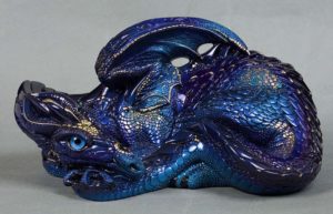 Indigo Mother Dragon by Windstone Editions