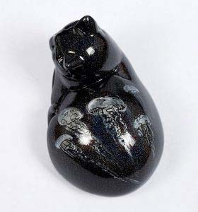 Jellyfish Lady Pebble Cat by Windstone Editions