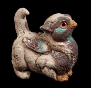 July Crouching Griffin Chick by Windstone Editions