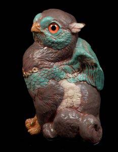 July Sitting Griffin Chick by Windstone Editions