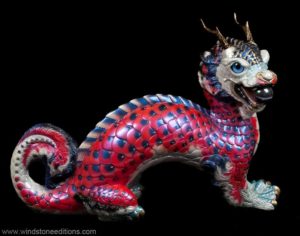 Koi Oriental Moon Dragon by Windstone Editions