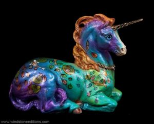 Koi Pond Mother Unicorn by Windstone Editions