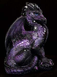 Lilac Shadow Male Dragon by Windstone Editions