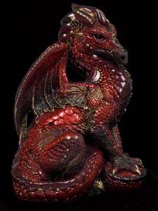 Mahogany Male Dragon by Windstone Editions