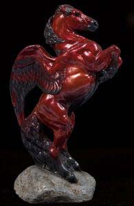 Mahogany Male Pegasus by Windstone Editions
