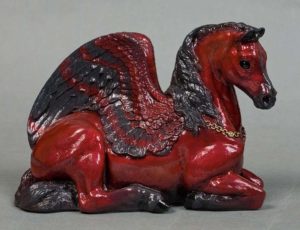 Mahogany Mother Pegasus by Windstone Editions