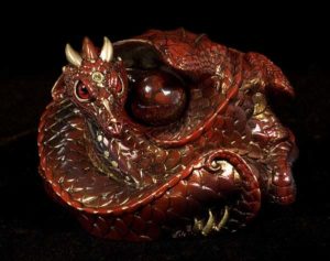 Mars Coiled Dragon by Windstone Editions