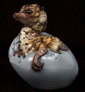 Metallic Brindle Hatching Empress Dragon by Windstone Editions
