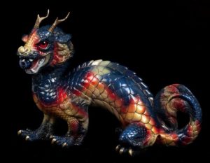 Midnight Flame Oriental Sun Dragon by Windstone Editions