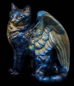 Midnight Gold Flap Cat by Windstone Editions