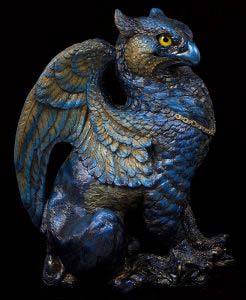 Midnight Gold Male Griffin by Windstone Editions