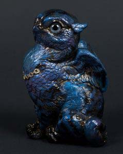 Midnight Tabby Sitting Griffin Chick by Windstone Editions