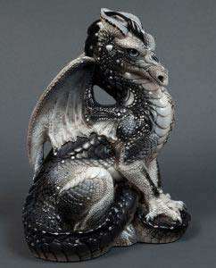 Monochrome Male Dragon by Windstone Editions