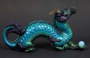 Ocean Flash Oriental Dragon by Windstone Editions