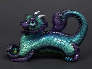 Ocean Flash Young Oriental Dragon by Windstone Editions