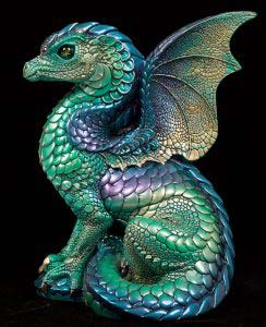 Ocean Green Spectral Dragon by Windstone Editions