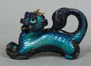 Ocean Shadow Young Oriental Dragon by Windstone Editions