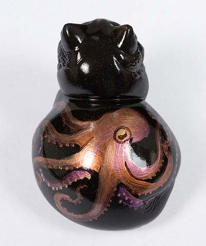Octopus Fat Pebble Cat by Windstone Editions