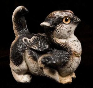 Osprey Crouching Griffin Chick by Windstone Editions
