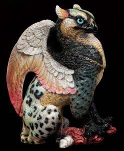 Pastel Leopard Male Griffin by Windstone Editions