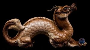 Pearl Siamese Oriental Dragon by Windstone Editions