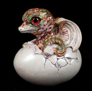 Peppermint Forest Hatching Dragon by Windstone Editions