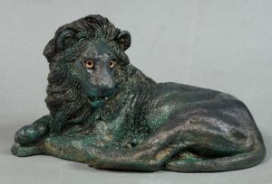 Pewter Patina Lion by Windstone Editions