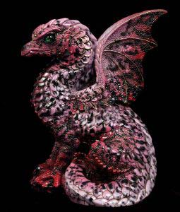 Pink Dalmatian Spectral Dragon by Windstone Editions