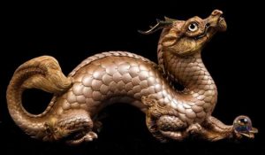 Pink Fawn Oriental Dragon by Windstone Editions