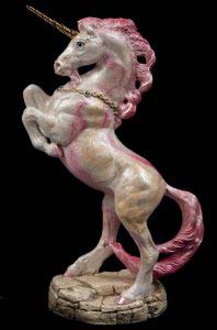 Pink Nebula Grand Unicorn by Windstone Editions