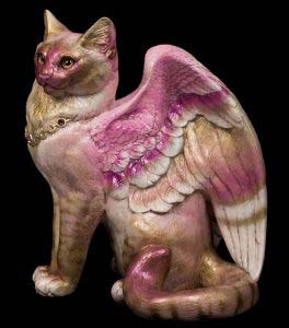 Pink Siamese Flap Cat by Windstone Editions