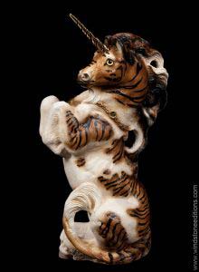 Pinto Tiger Male Unicorn by Windstone Editions