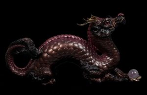 Plum Oriental Dragon by Windstone Editions