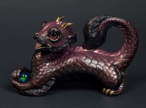 Plum Young Oriental Dragon by Windstone Editions