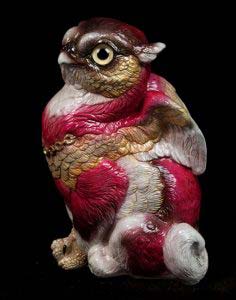 Rose Gold Sitting Griffin Chick by Windstone Editions