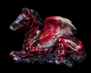 Rose Tiger Baby Pegasus by Windstone Editions