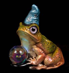 Salmon Frog Wizard by Windstone Editions