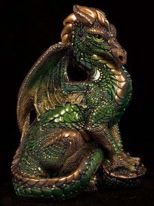 Serpentine Male Dragon by Windstone Editions