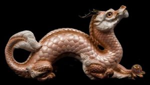 Shell Pink Oriental Dragon by Windstone Editions