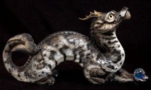 Silver Bengal Oriental Dragon by Windstone Editions