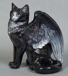 Silver Shadow Flap Cat by Windstone Editions