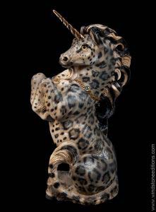 Snow Leopard Male Unicorn by Windstone Editions