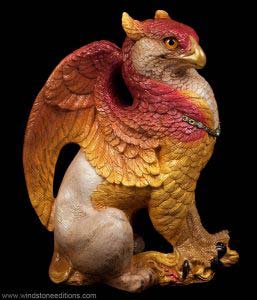 Snow Fire Male Griffin by Windstone Editions
